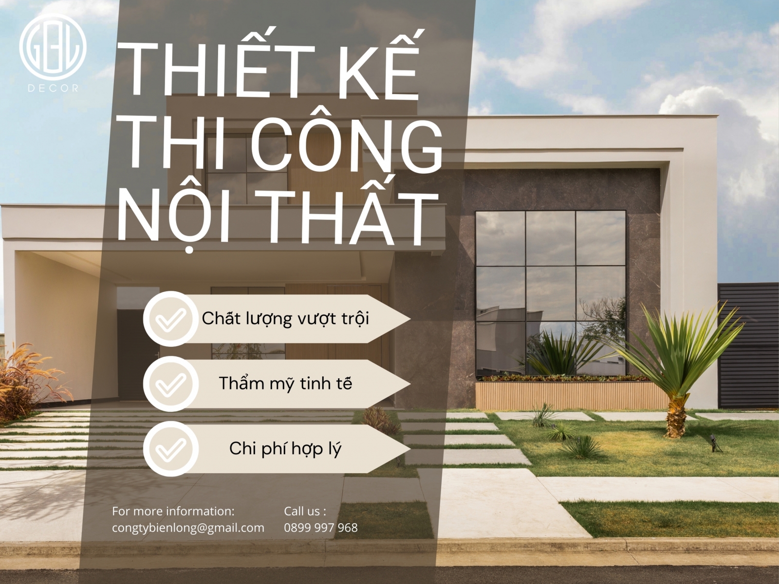 Thiết kế thi công nội thất